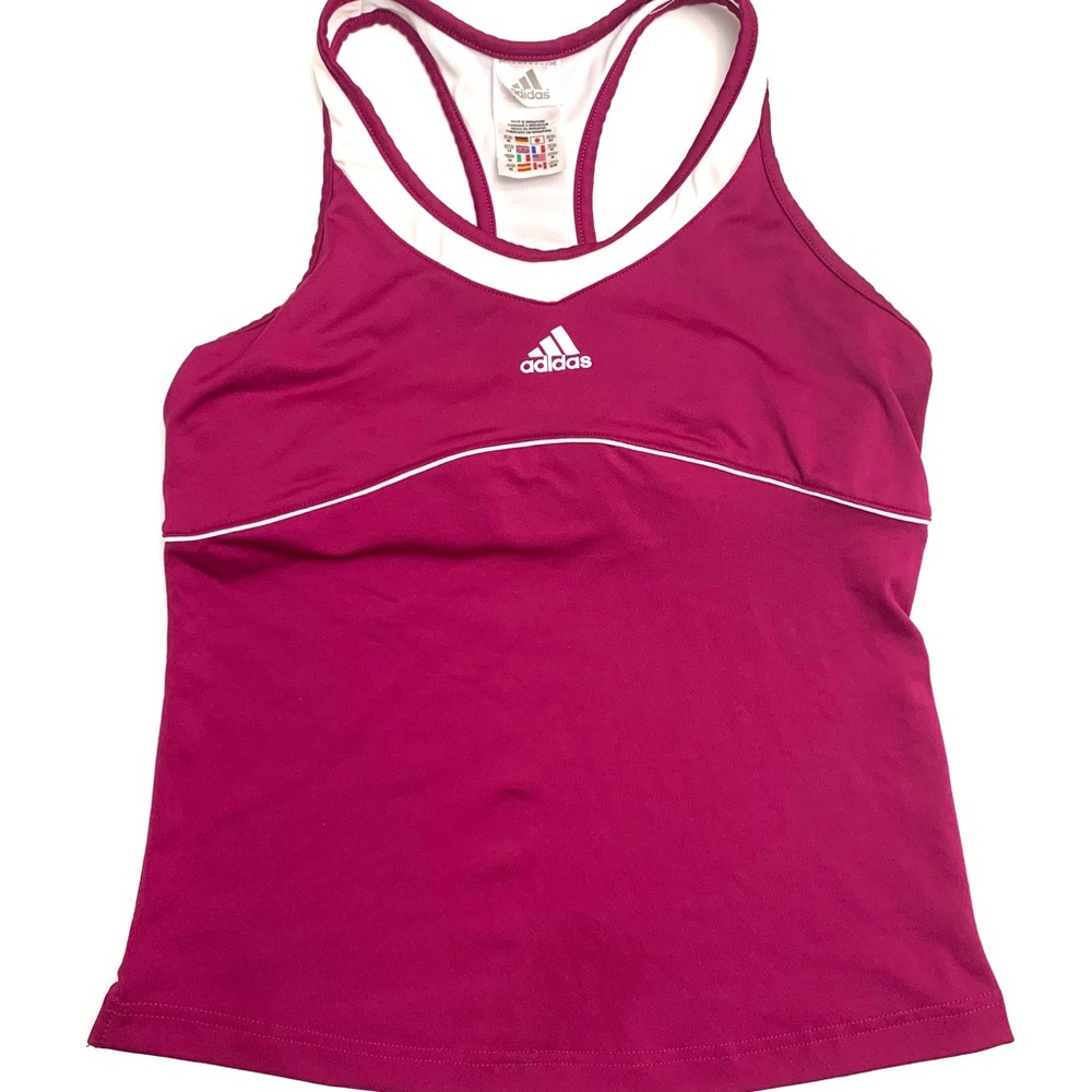 Adidas climalite racerback top M activewear tank